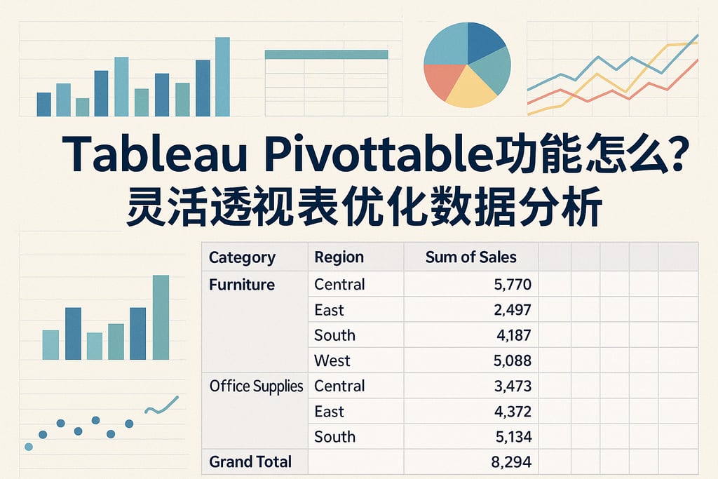 Tableau Pivotable功能怎么样？灵活透视表优化数据分析